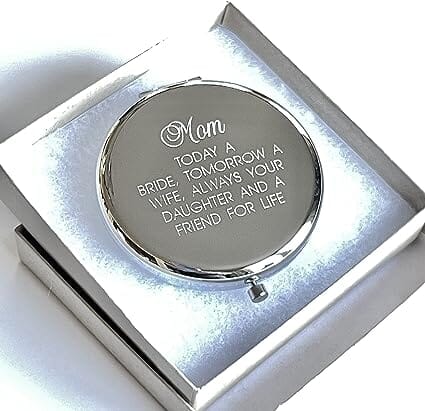 Mother of the Bride Gift Compact Mirror Mom Gift