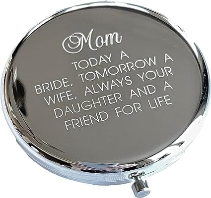 Mother of the Bride Gift Compact Mirror Mom Gift