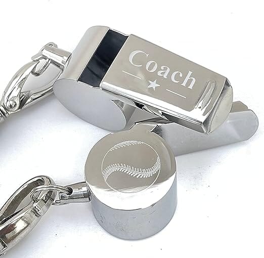 Baseball Coach Whistle Engraved Coaches Gift