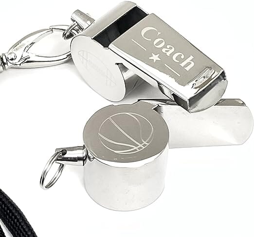 Basketball Coach Whistle Engraved Coaches Gift