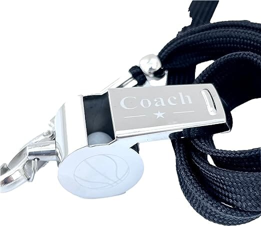 Basketball Coach Whistle Engraved Coaches Gift