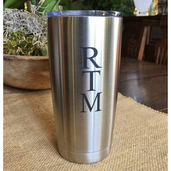 Personalized Tumbler 20oz Double Wall Insulated Stainless Steel
