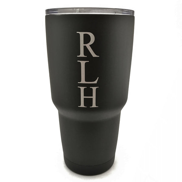 Monogram Tumbler Double Wall Insulated Stainless Steel Big Size