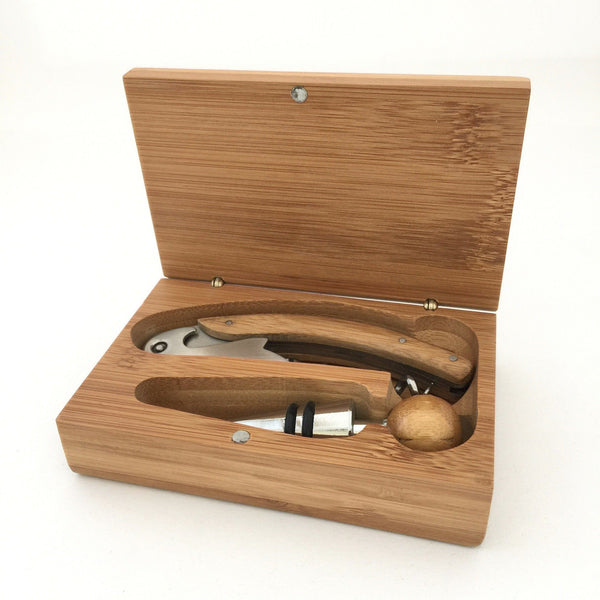 Personalized Wine Tool Set Two Piece Set