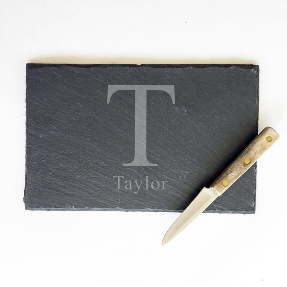 Slate Cheese Board Personalized Gift