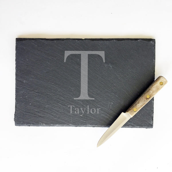 Slate Cheese Board Personalized Gift