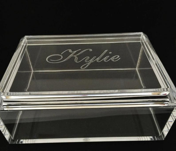 Personalized Acrylic Jewerly Box