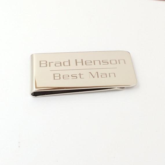 groomsman money clip
