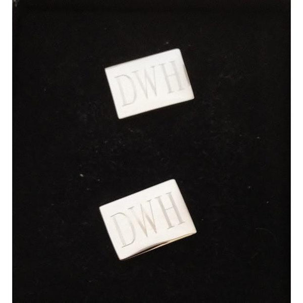 Engraved Cuff links