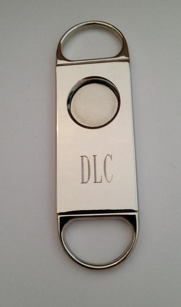 engraved cigar cutter