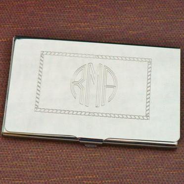 Personalized Business Card Holder