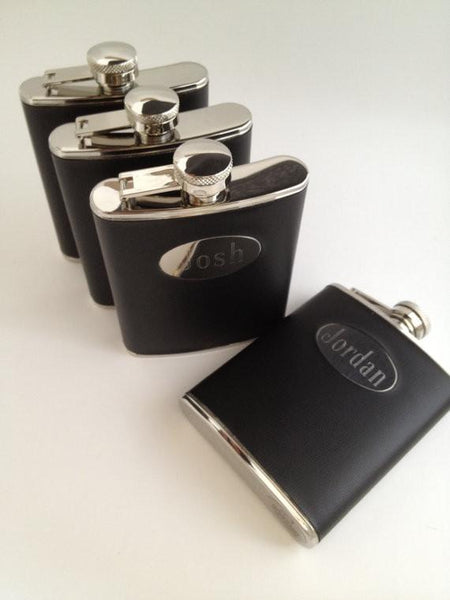 groomsman flask