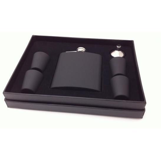 Flask set in box