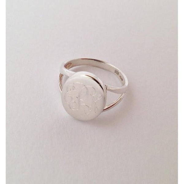 Monogram Oval Ring