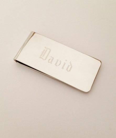 engraved money clip