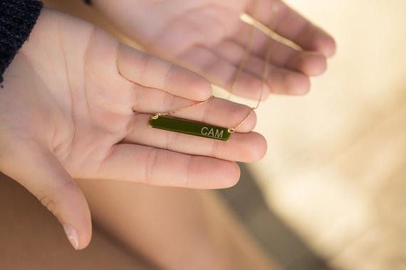 name necklace