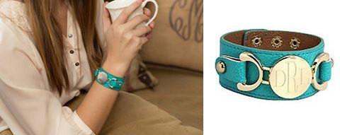 monogram bracelet