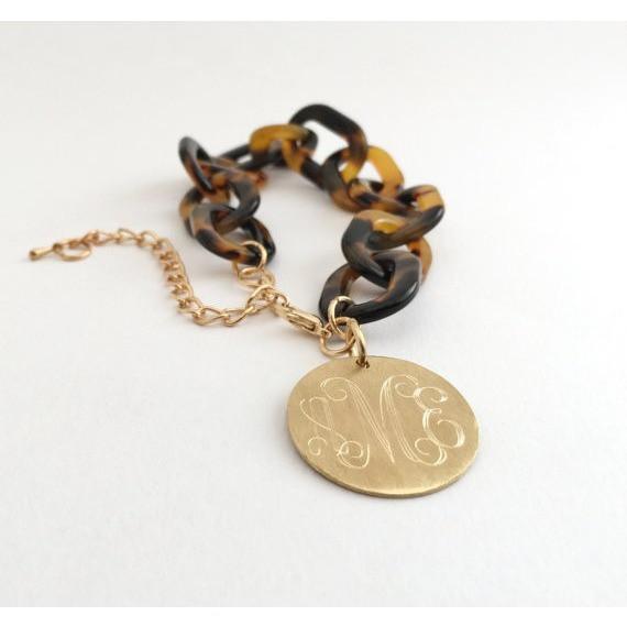 personalized tortoise bracelet