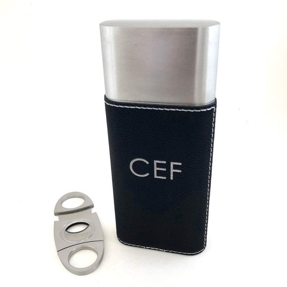 Personalized Cigar Set with Case and Cutter