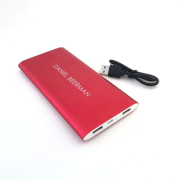 Personalized Cell Phone Charging Bank