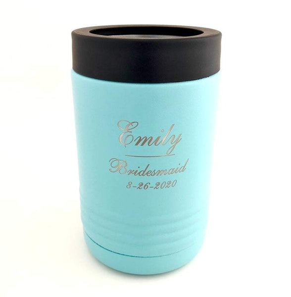 Personalized Stainless Steel Can Cooler