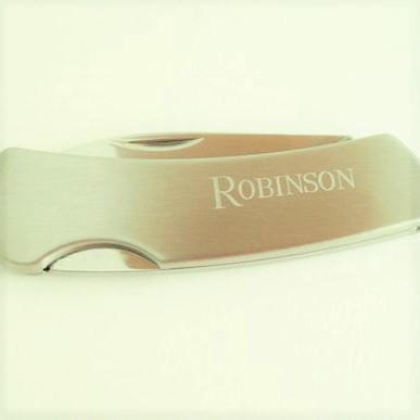 Personalized Pocket Lockback Knife